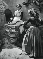Mulheres no forno, Sardenha, Itália, 1937.