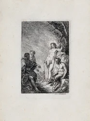 Veredicto do Rei Midas entre Apollo e Marsyas