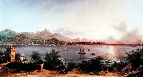 O Porto do Rio de Janeiro (óleo sobre tela)