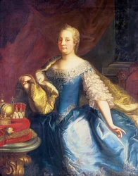 Retrato da imperatriz Maria Teresa da Áustria