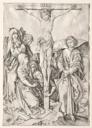 A paixão: Cristo na cruz.
