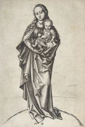 Virgin and Child with an Apple, ca. 1475., ca. 1475.