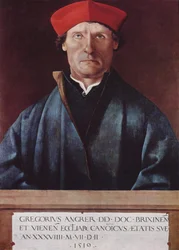 Retrato do cónego de Brixen Gregor Angrer