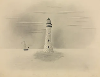 Farol de Eddystone, 1840.