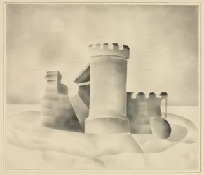 Ruínas ao luar, 1840.