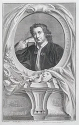 Thomas Otway, gravado por Jacobus Houbraken (1698-1780) Amsterdam, 1741