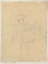 No Omnibus [verso], c. 1891.