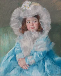 Margot Lefebre em azul, 1902