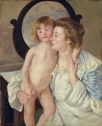 Mãe e filho, c.1899