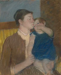 O beijo de boa-noite da mãe