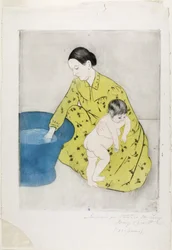 O banho, 1890-91