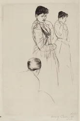 The Fitting, 1890-1891.