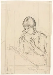 A Carta recto, A Carta verso, 1891.