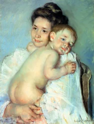 A jovem mãe