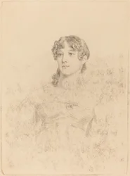 Lady Maria Hooker quando Miss Turner aos dezessete anos, 1814.