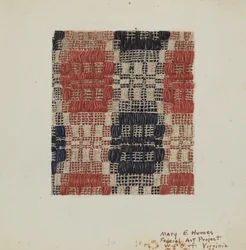 Coverlet, c. 1938.