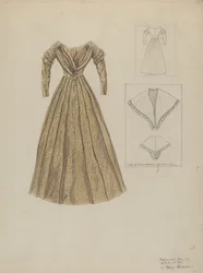 Vestido, c. 1937.