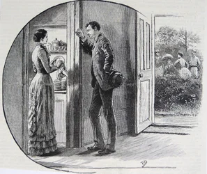 Ilustração da Dona de Casa
