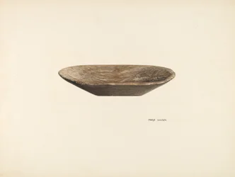 Bread Dough Bowl, c. 1939.