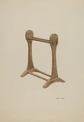 Drying Rack, c. 1940.