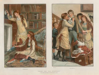 Casa para os feriados, a expectativa e a chegada