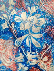 flor na chuva e sol