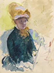 Autorretrato, c.1880 (guache e aguarela)
