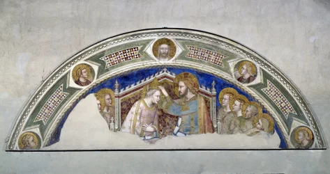 Coroação da Virgem (artista ativo entre 1335 - 1346)
