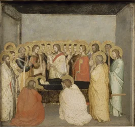 A morte da Virgem, ca 1335