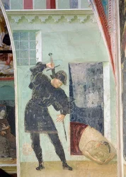 A decapitação de João Batista. 1435