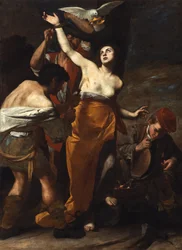 O martírio de Santa Ágata, c. 1619