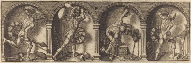 Os vários desenhos e figuras X