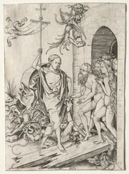 Paixão de Jesus Cristo: A Descida ao Limbo, 1400.