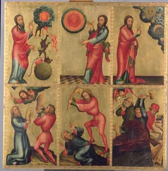 Ala esquerda do Altar-mor de São Pedro em Hamburgo, o Altar de Grabower