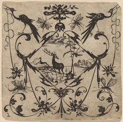 Ornamento com Grotesco