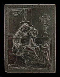Madonna e Child com São João Baptista, provavelmente c. 1600.