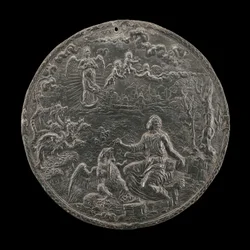 São João Compondo Revelação em Patmos, década de 1570