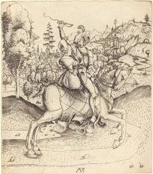Cavaleiro e Dama a Cavalo