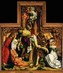 A Descida da Cruz, da igreja de Val de Grace ...