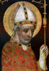 St Adalbert, detalhe, depois de 1370 1955