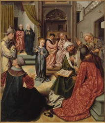Cristo entre os Doutores, 1515.