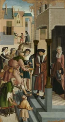 As sete obras da misericórdia: dar bebida aos sedentos, 1504