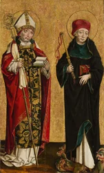 São Adalbert e São Procópio, ca. 1490-1500.
