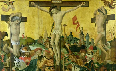 A Crucificação, c.1500 (detalhe de 148971)