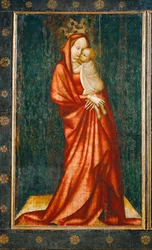 Madona, painel esquerdo de um altar