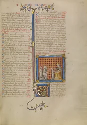 Samuel perante Eli, o sacerdote