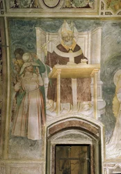 Santo Ambrósio (Afresco