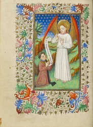 Um patrono e o seu anjo da guarda