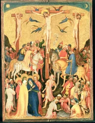 Calvário (óleo sobre painel)