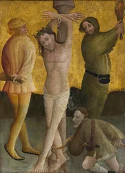 A Flagelação, ca. 1400.